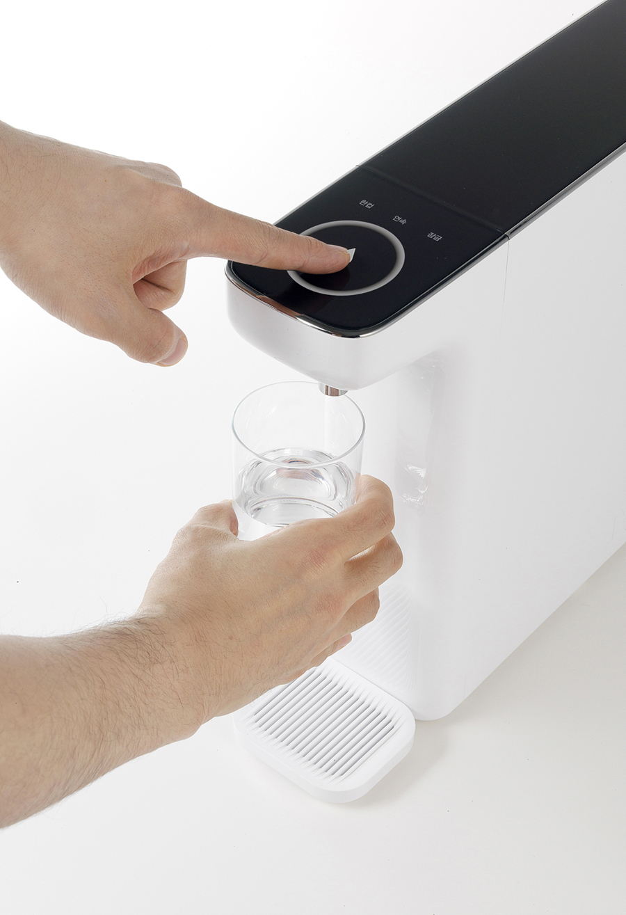 Objet purifier，Water purifier，industrial design，Ultra thin sculpture water purifier，