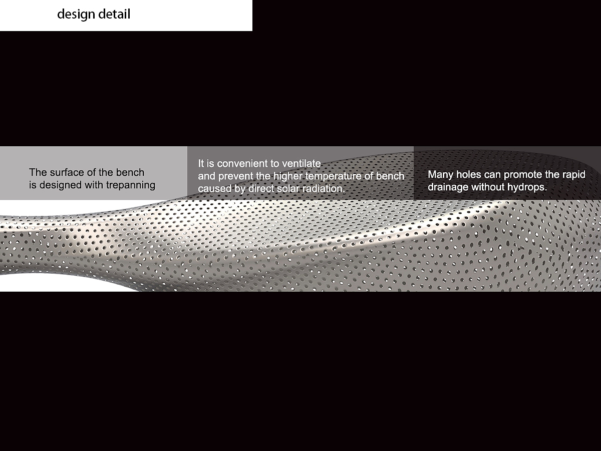 public，cmf，wood，Plastic，Metal，Mathematical elements，infinite，Public bench，