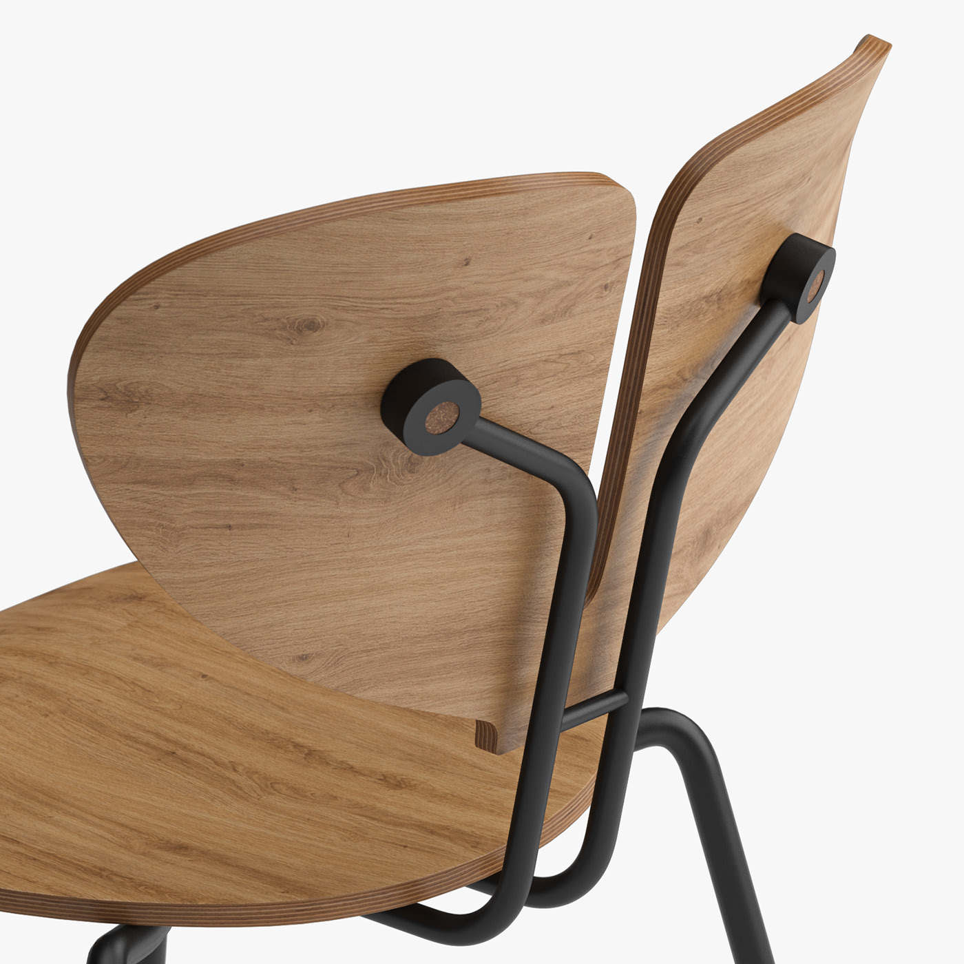 Nordic style，woodiness，chair，