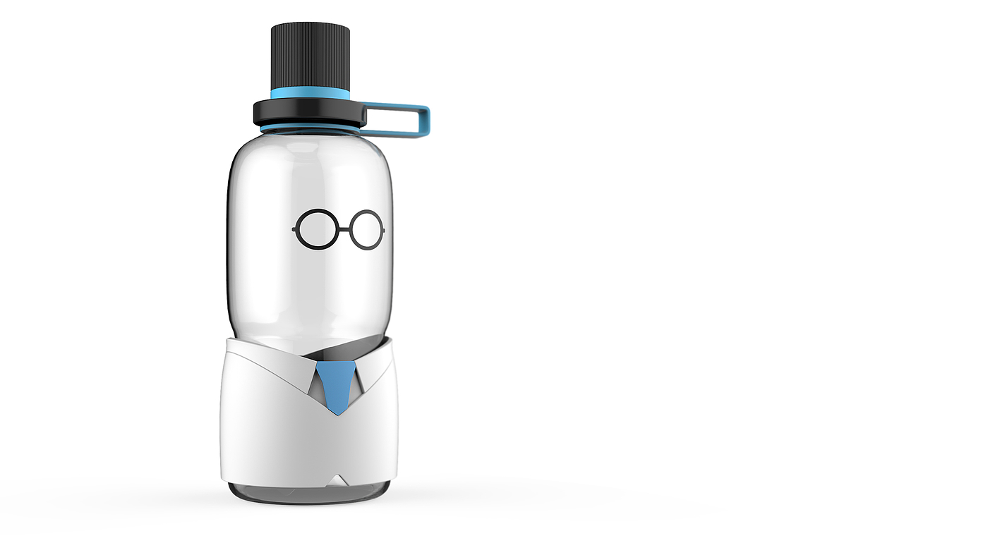gentleman，student，children，Water cup，kettle，Interesting，originality，Render，