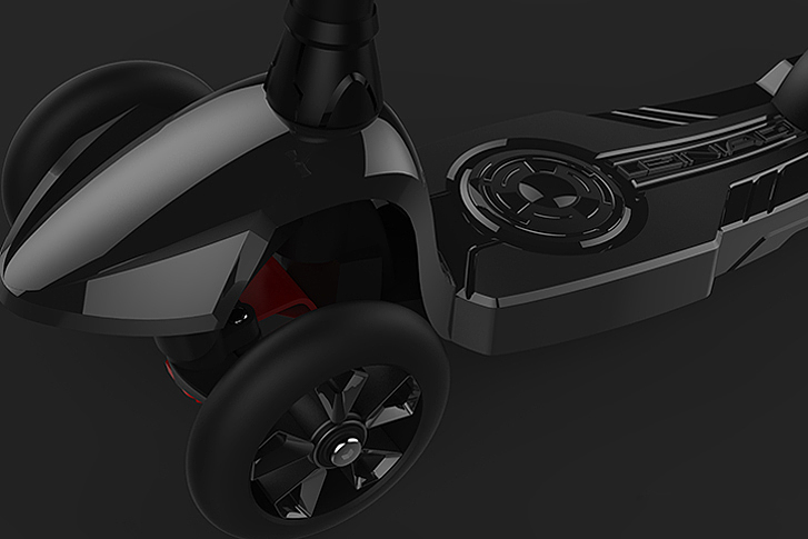 Cool，originality，Interesting，Scooter，children，Children's car，Render，