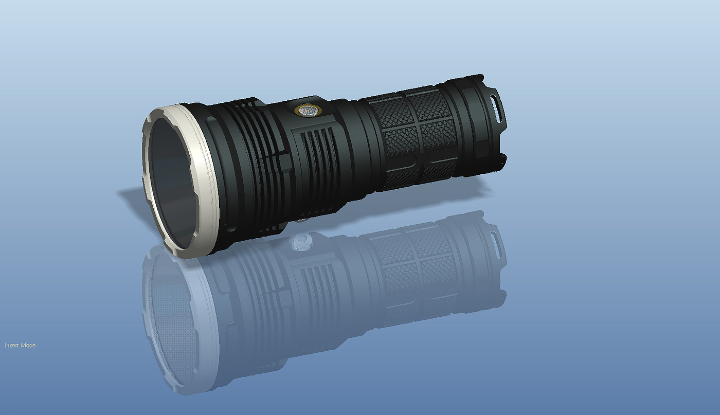 Long range large flashlight，