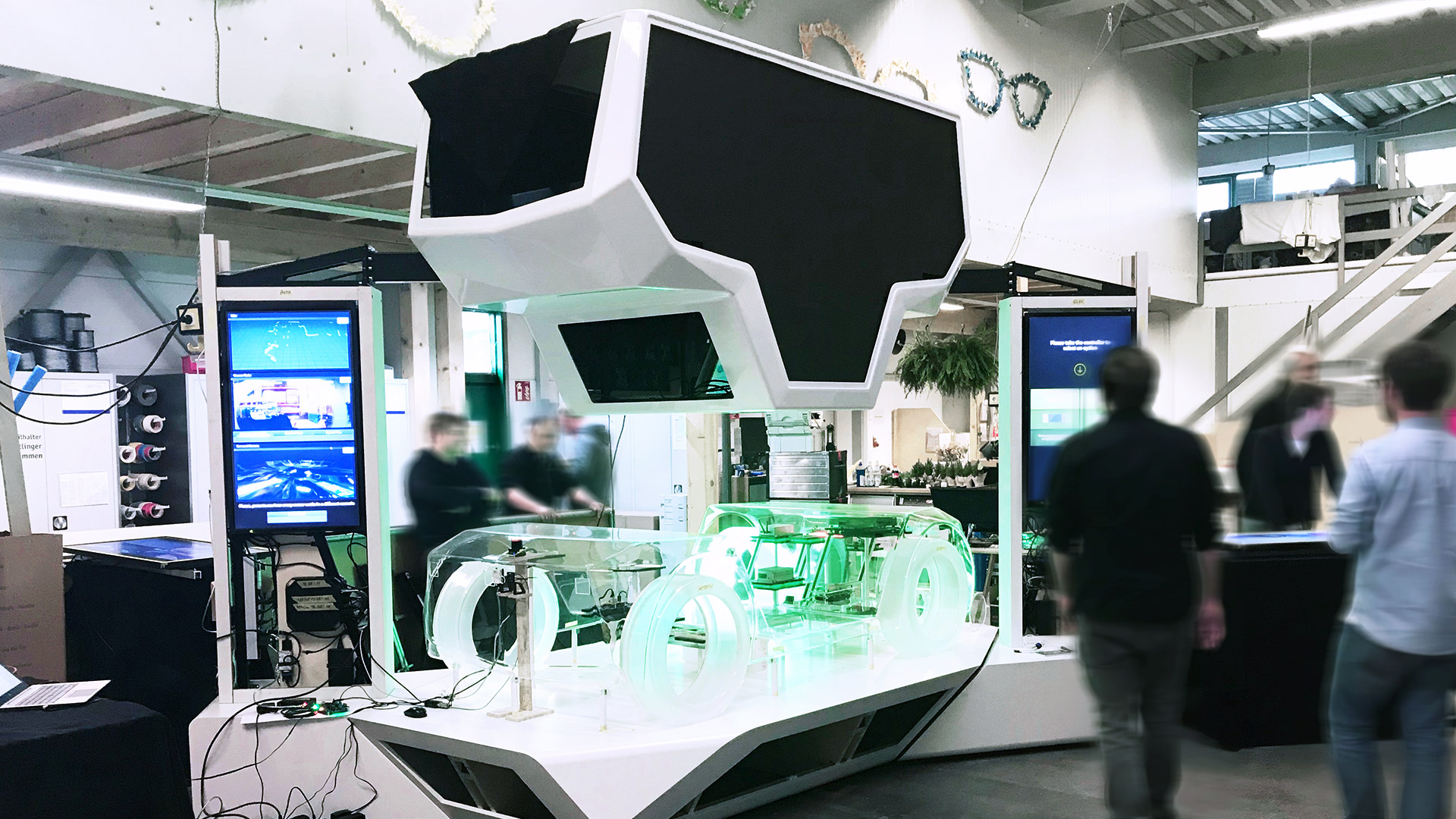 Autopilot，CES2019，design system ，Brand interaction，Exhibition design，Interaction design，NXP NXP，Teams Qisi，