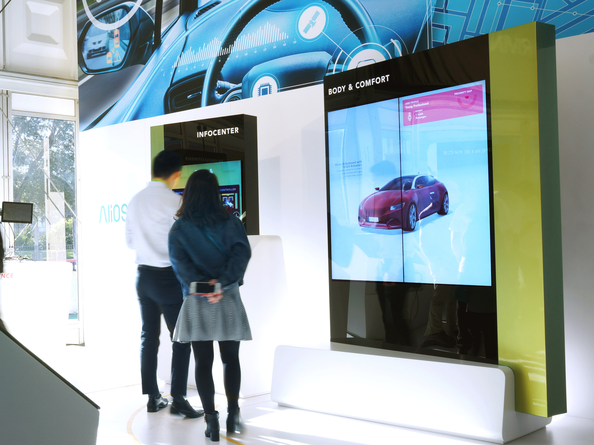 Autopilot，CES2019，design system ，Brand interaction，Exhibition design，Interaction design，NXP NXP，Teams Qisi，