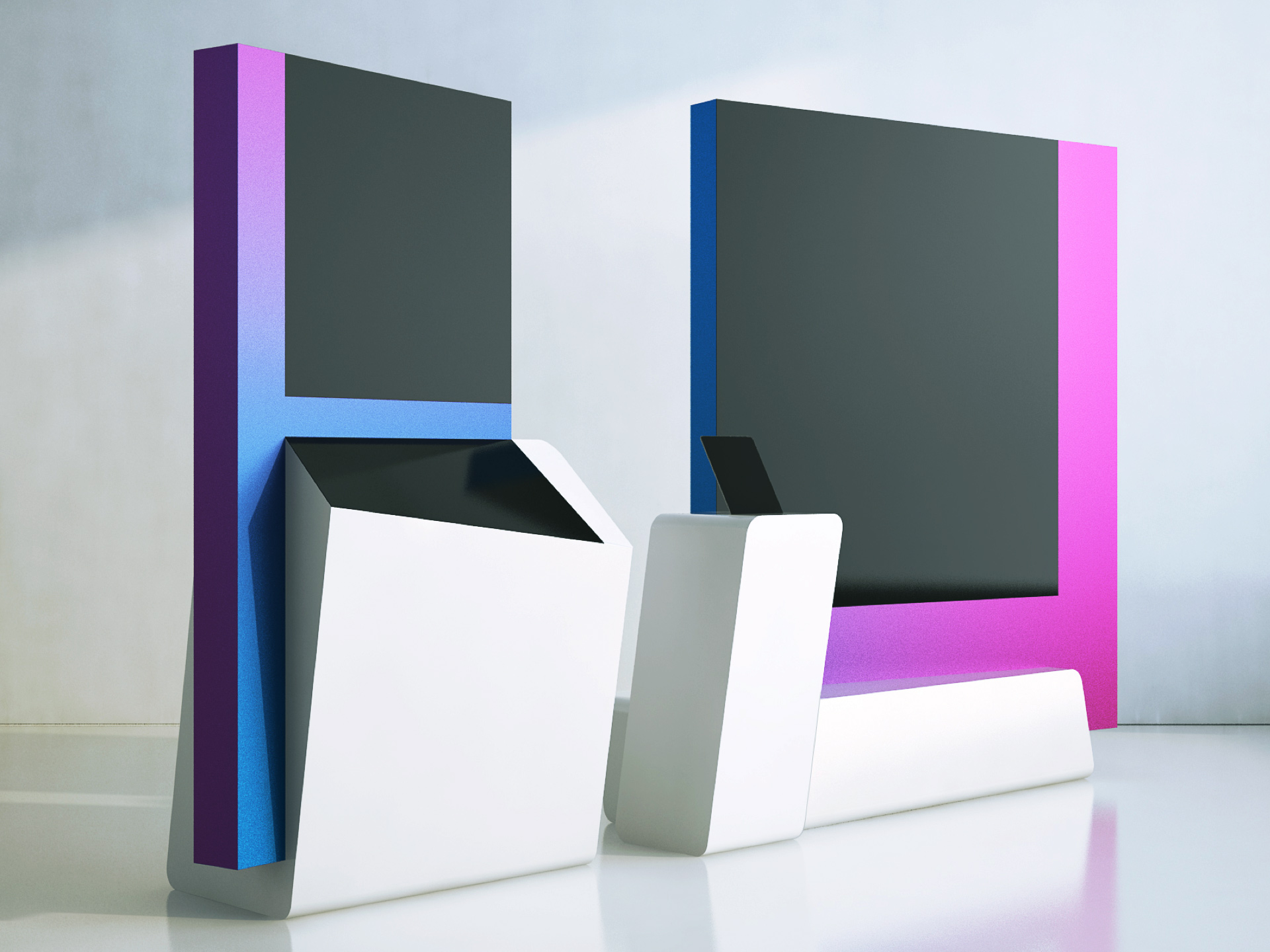 Autopilot，CES2019，design system ，Brand interaction，Exhibition design，Interaction design，NXP NXP，Teams Qisi，