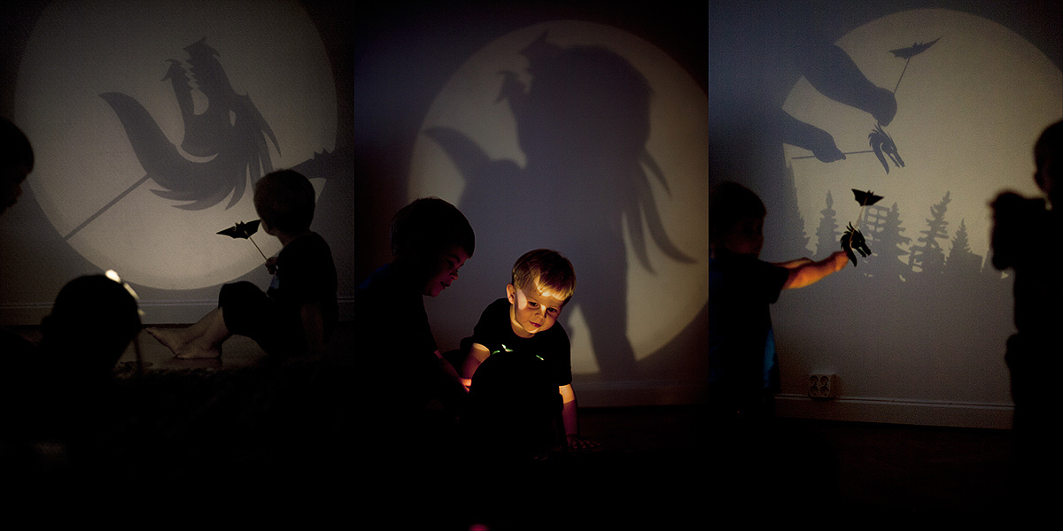 Projection，a shadow puppet，shadow，Toys，