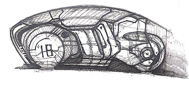 concept，auspicious，Automatic driving，vehicle，