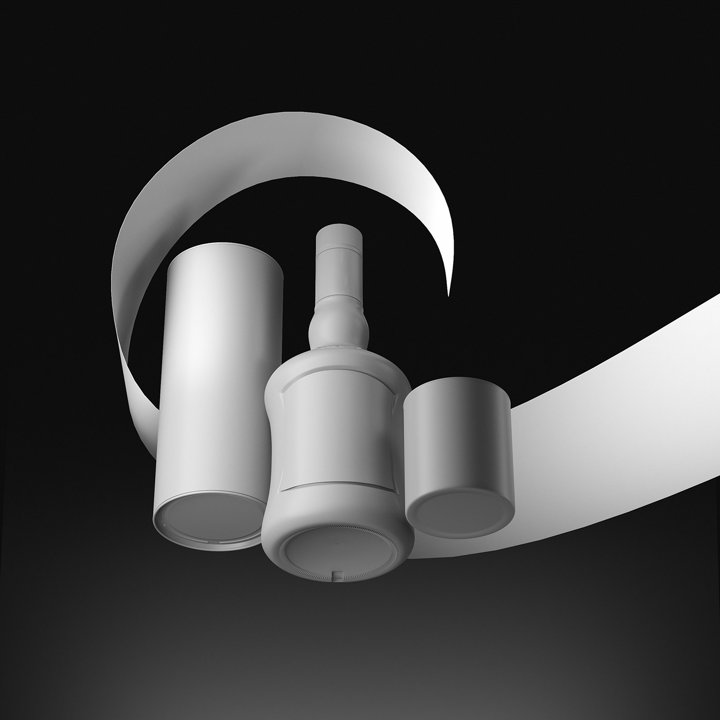 Whisky，packing design，Sterling Reserve，