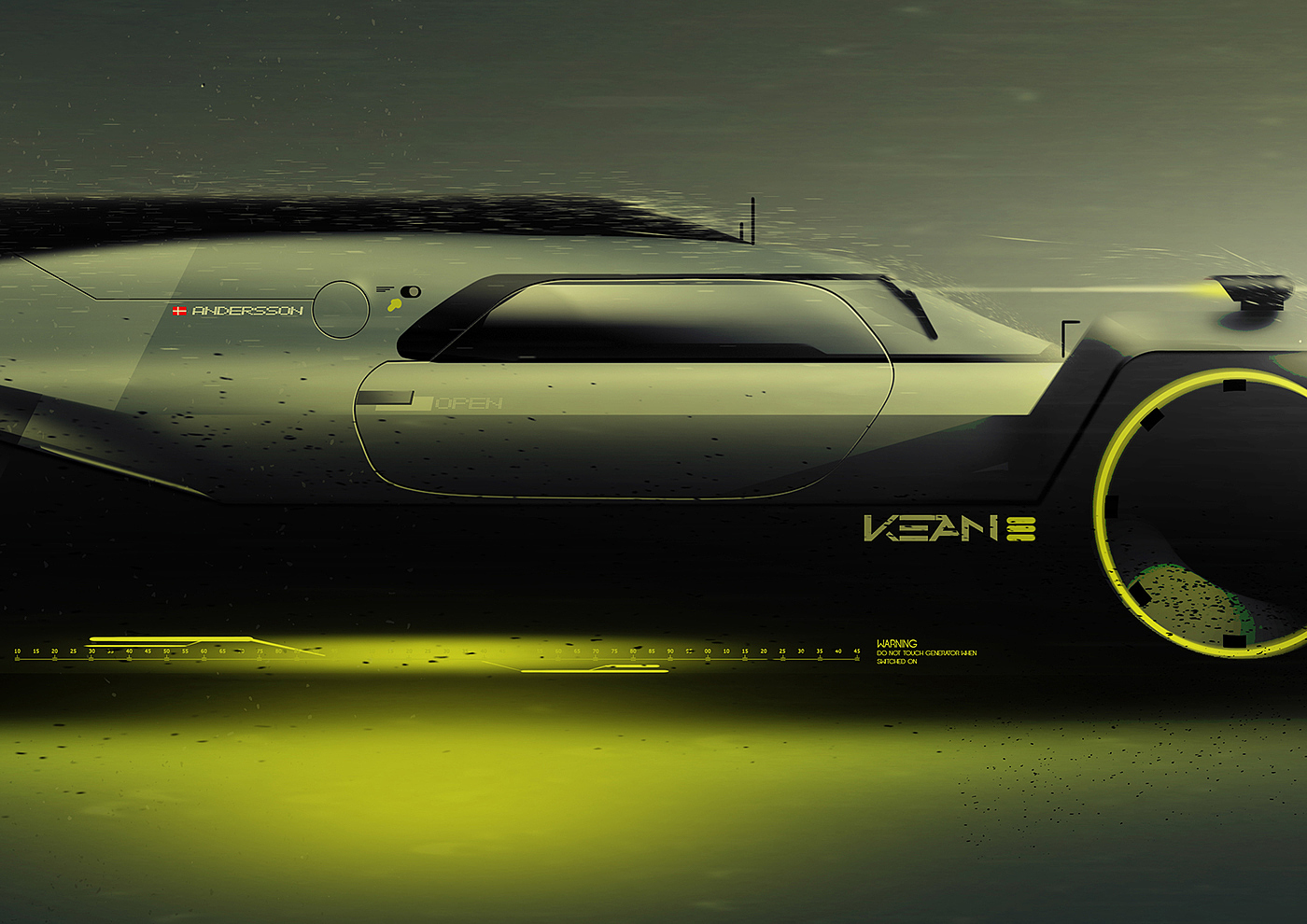 Le Mans LR-02，汽车设计，手绘，概念设计，