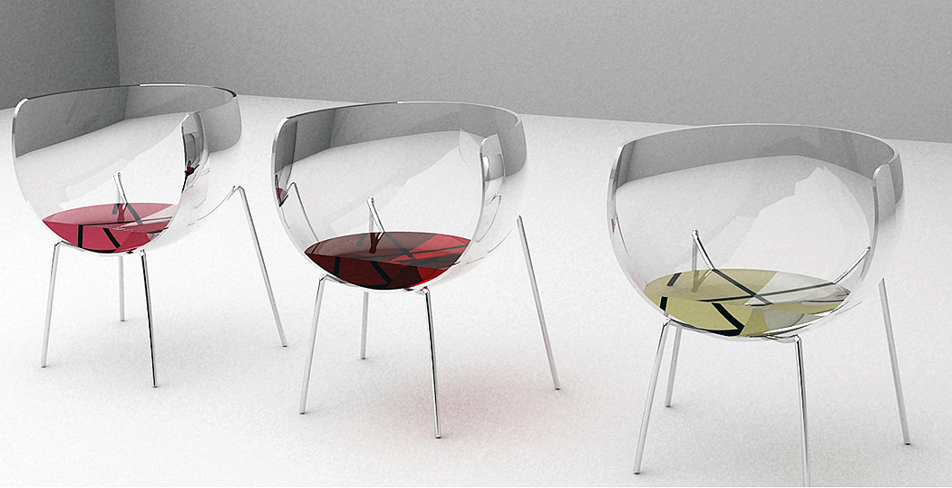 furniture design ，Seat design，Merlot，