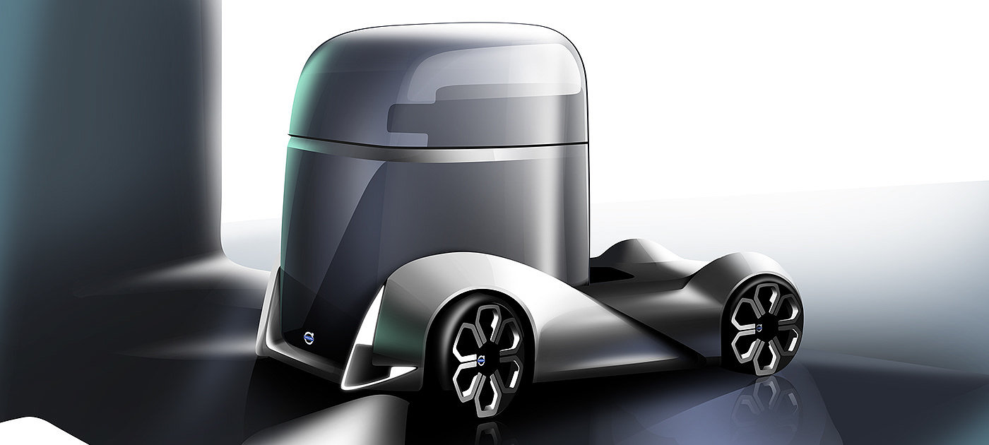 truck，Volvo Globetrotter，conceptual design，