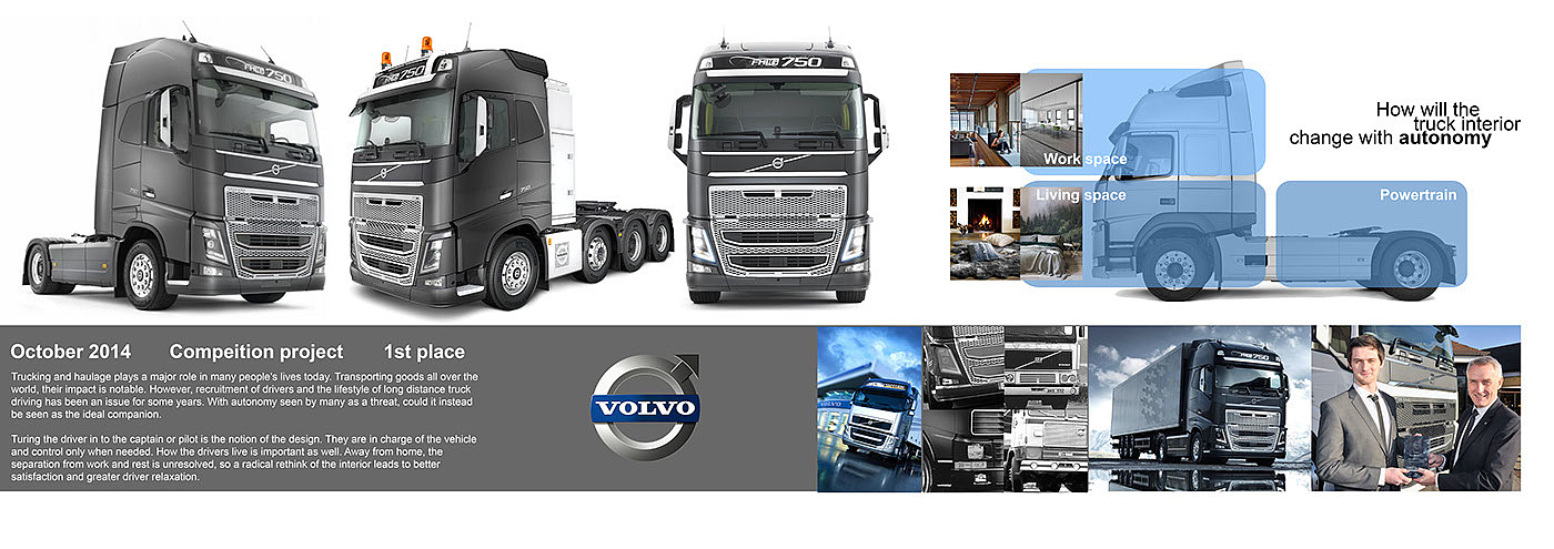 truck，Volvo Globetrotter，conceptual design，