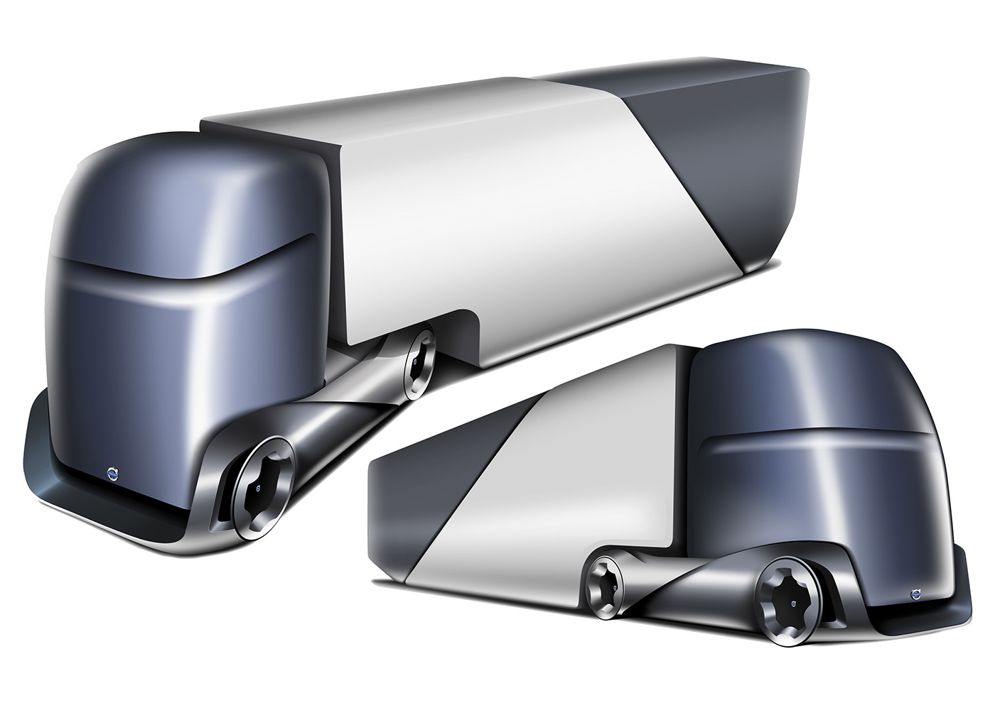 truck，Volvo Globetrotter，conceptual design，