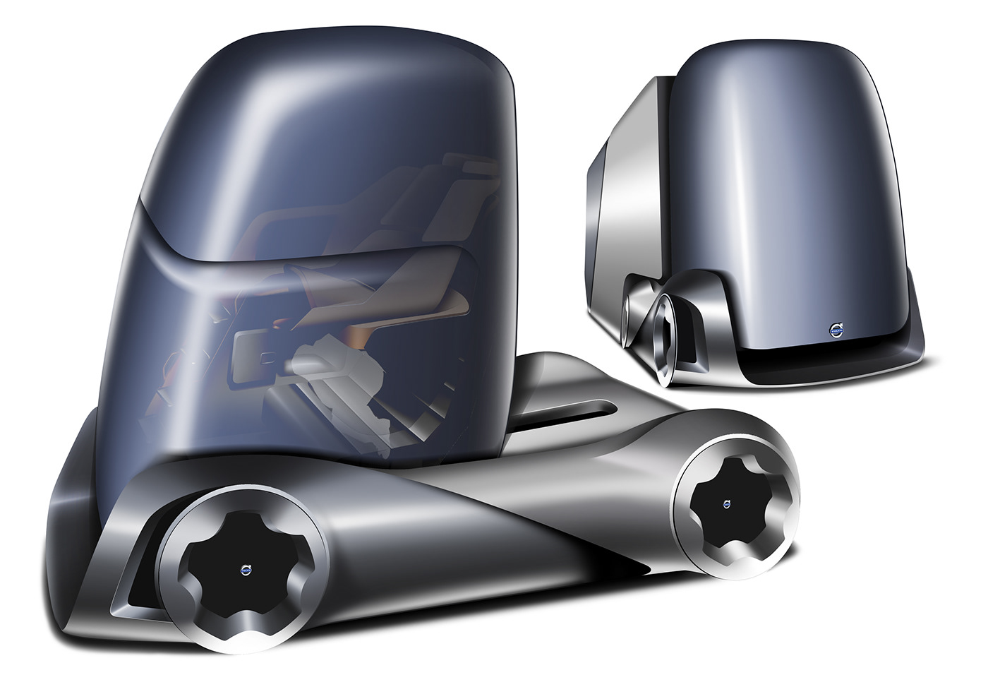 truck，Volvo Globetrotter，conceptual design，