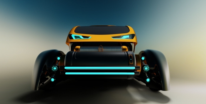 concept，innovate，vehicle，environment protection，