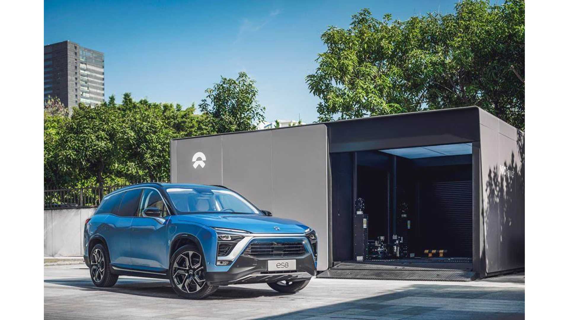 2019 red dot product design award，NIO Power Swap，Electric energy service system，reddot，