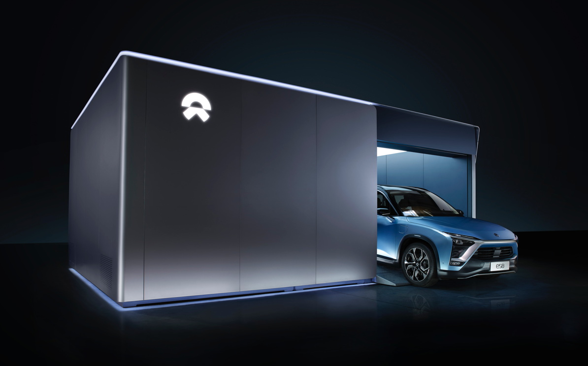 2019 red dot product design award，NIO Power Swap，Electric energy service system，reddot，