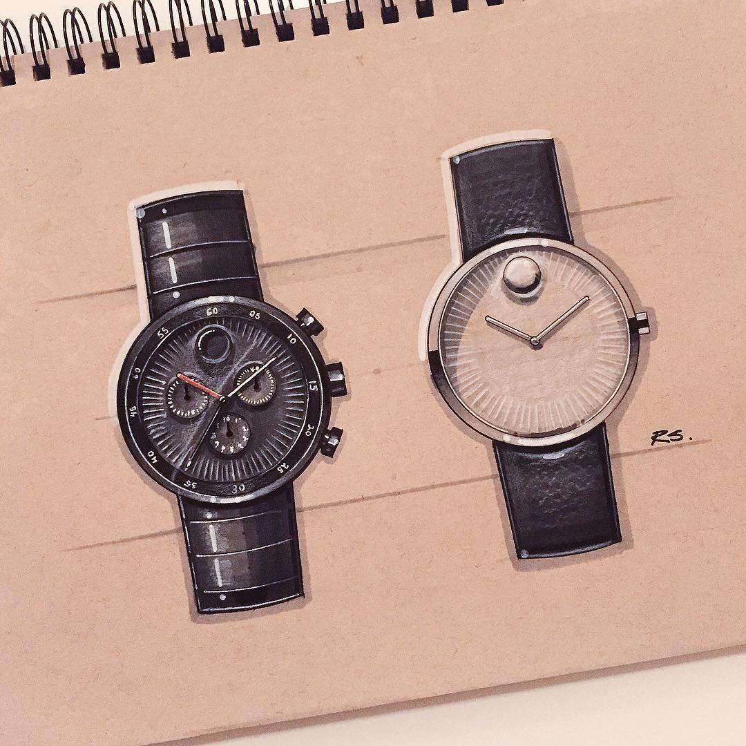 Aesthetic feeling，industrial design，Hand drawn，