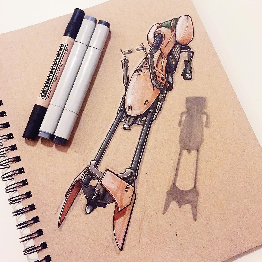 Aesthetic feeling，industrial design，Hand drawn，