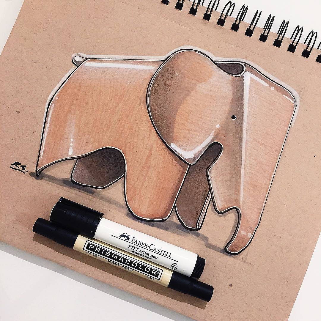 Aesthetic feeling，industrial design，Hand drawn，