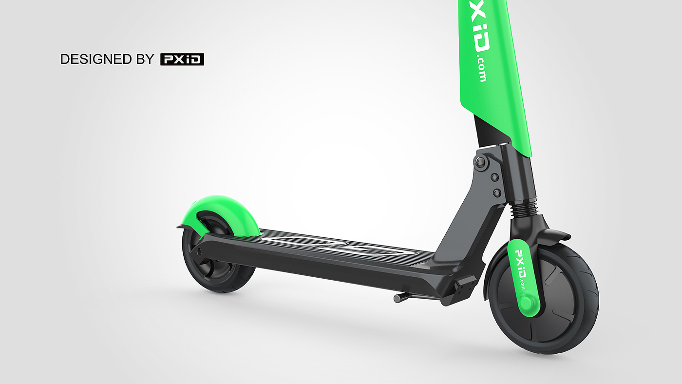 Scooter，Design of electric scooter，Electric vehicle design，Motorcycle design，Design of transportation tools，Product oriented industrial design，pxid，