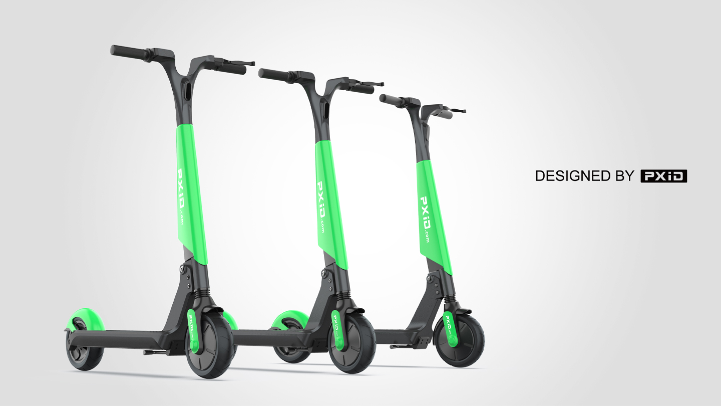 Scooter，Design of electric scooter，Electric vehicle design，Motorcycle design，Design of transportation tools，Product oriented industrial design，pxid，