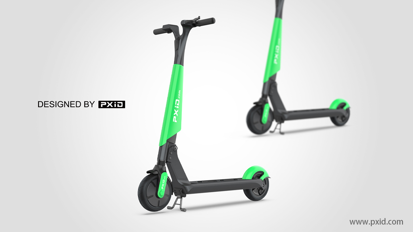 Scooter，Design of electric scooter，Electric vehicle design，Motorcycle design，Design of transportation tools，Product oriented industrial design，pxid，