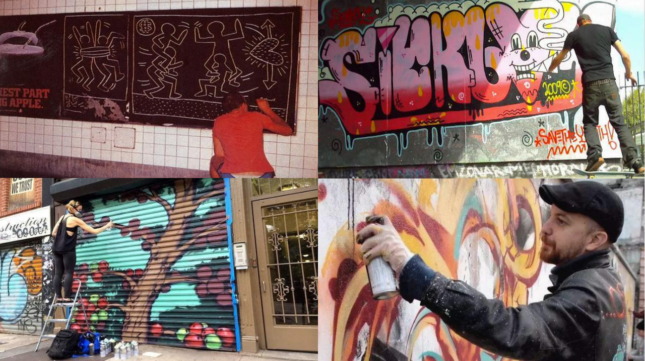 Concept transportation, painter, interior decoration，