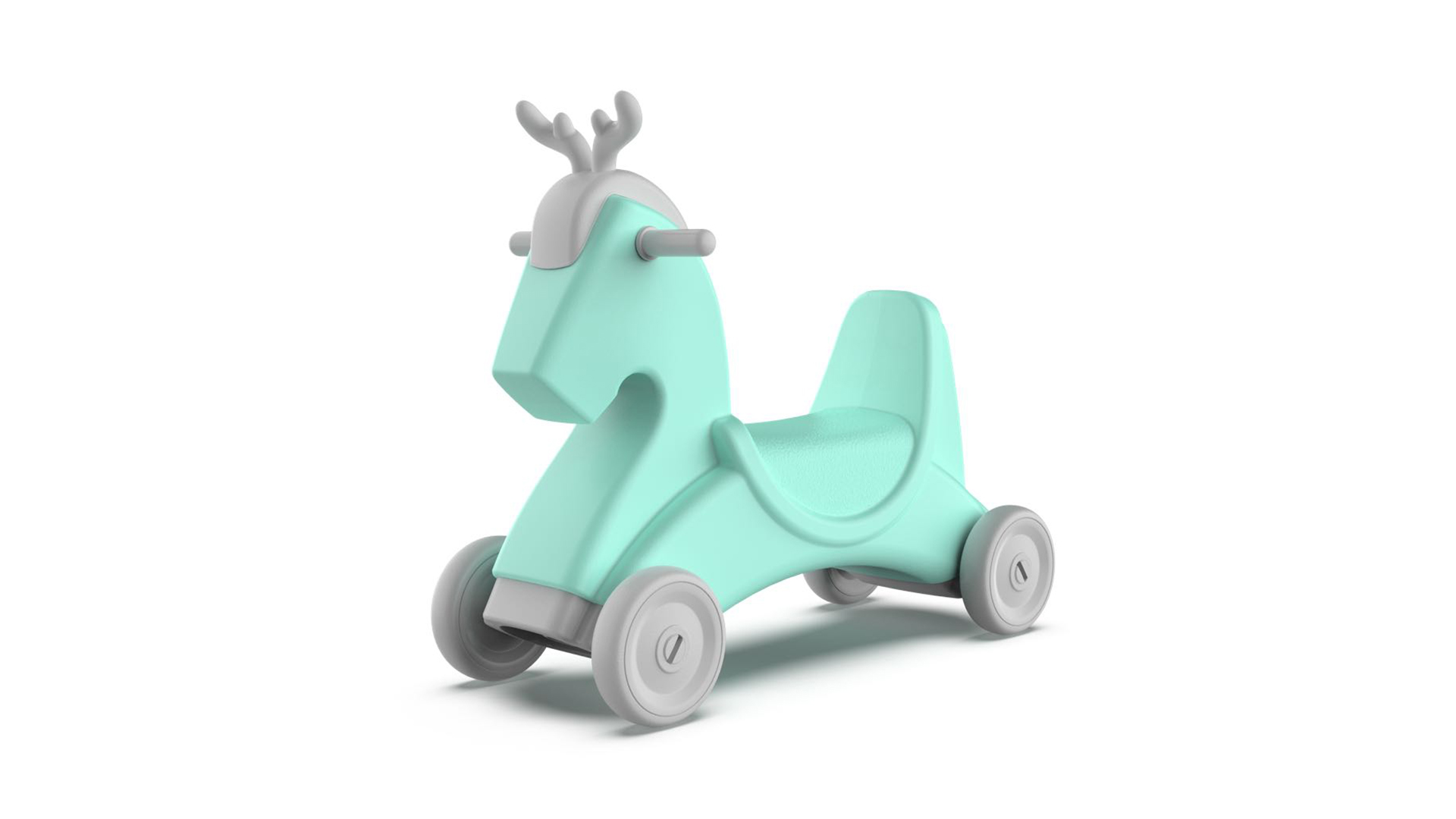 Transform，novel，Interesting，originality，rocking horse，children，product design，Render，