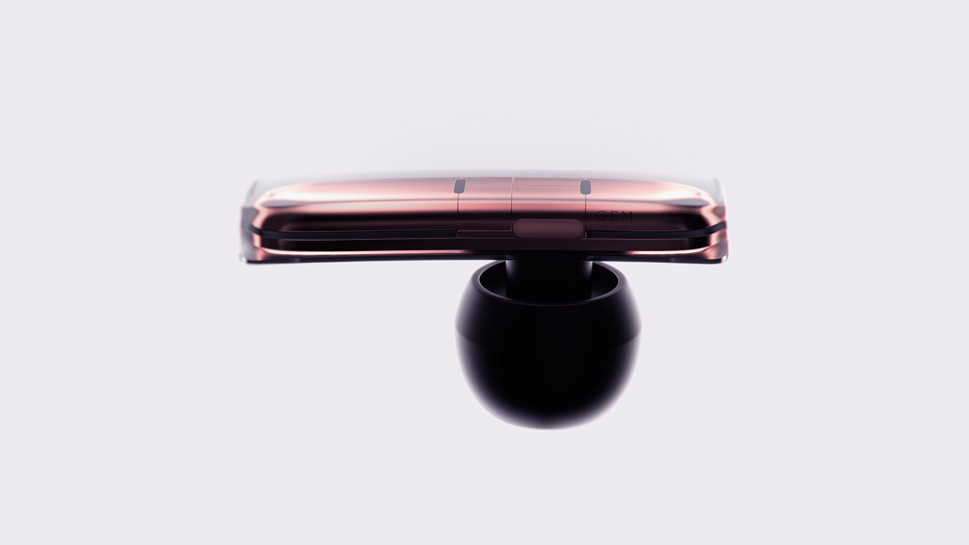 GEM，Wireless headset，Hand drawn，