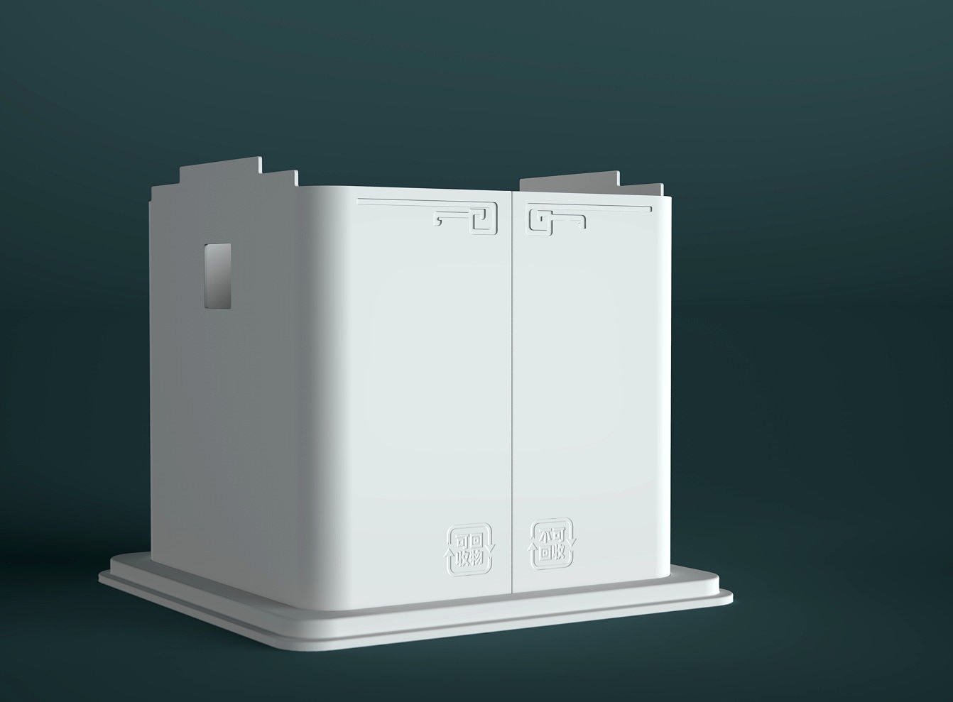 Hui culture，Home Furnishing，Simplicity，trash can，