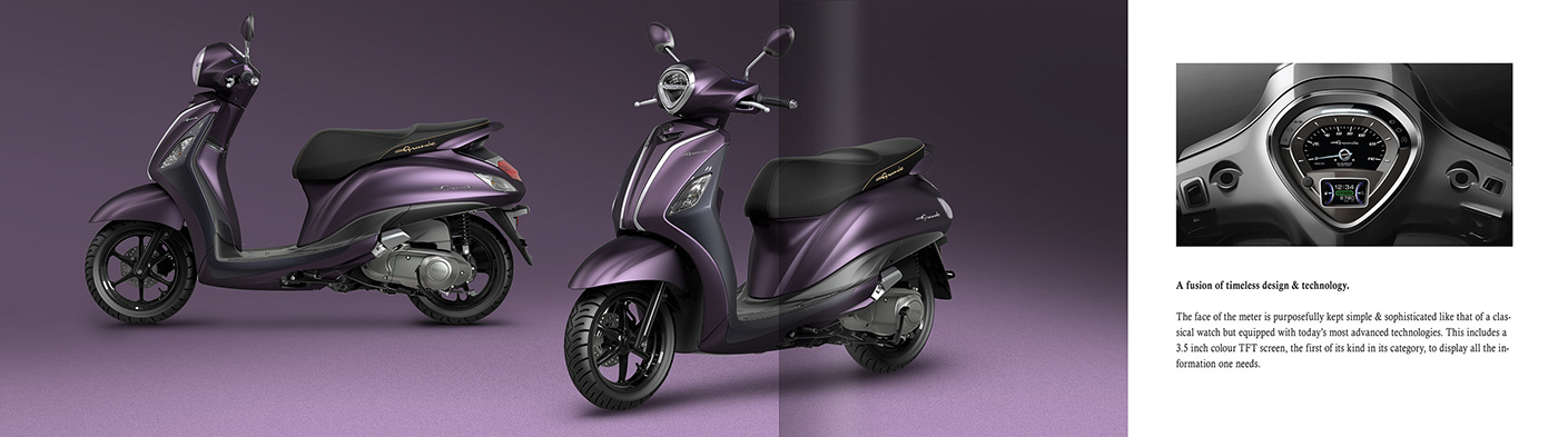 Hand drawn，Motorcycle design，NOZZA GRANDE HYBRID，