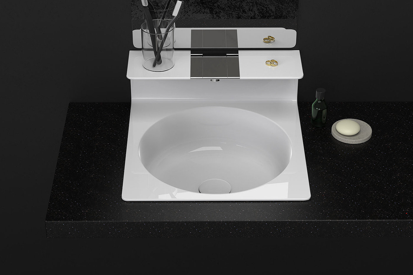 white，Bathroom design，level，