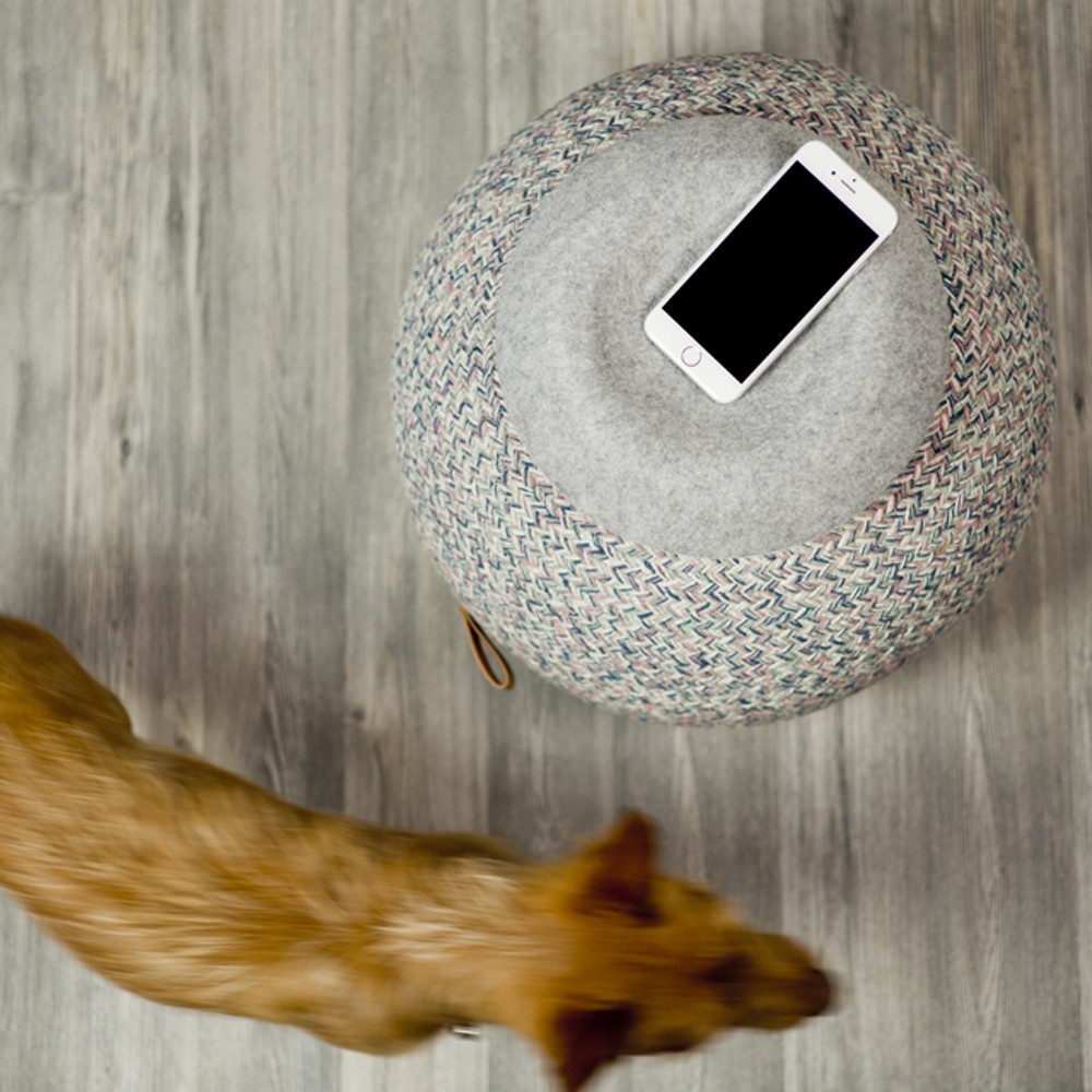 fabric art，Connect phone，Multiple colors，circular，