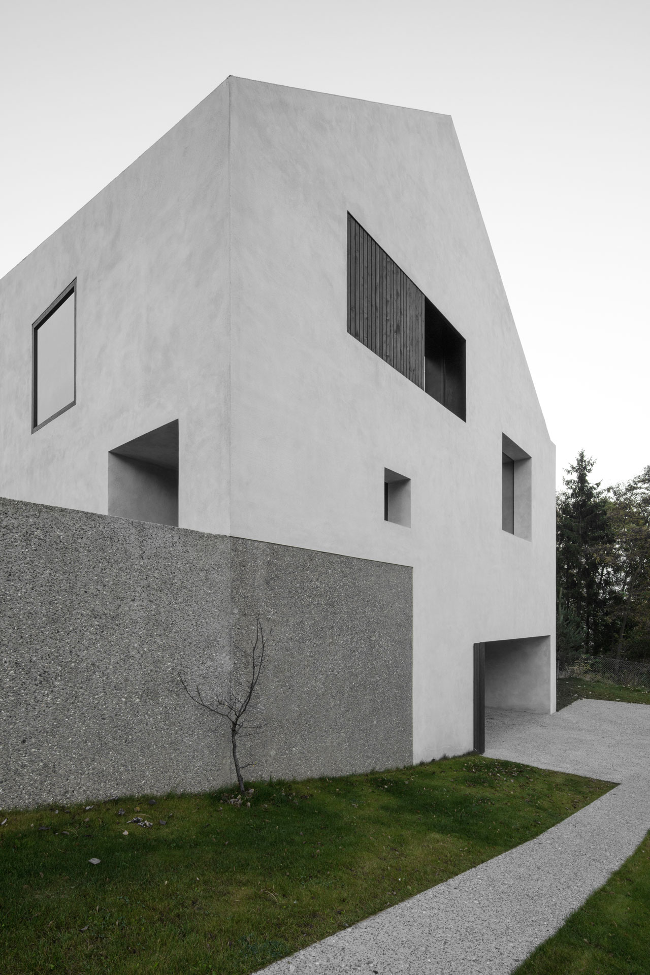 传统农舍与现代建筑的结合