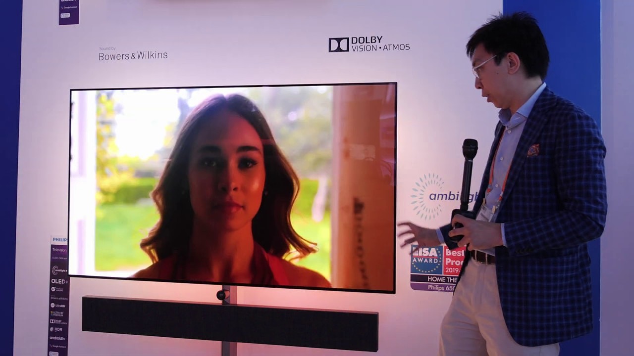 reddot，television，Philips，Philips 934 OLED TV，2019 red dot product design award，