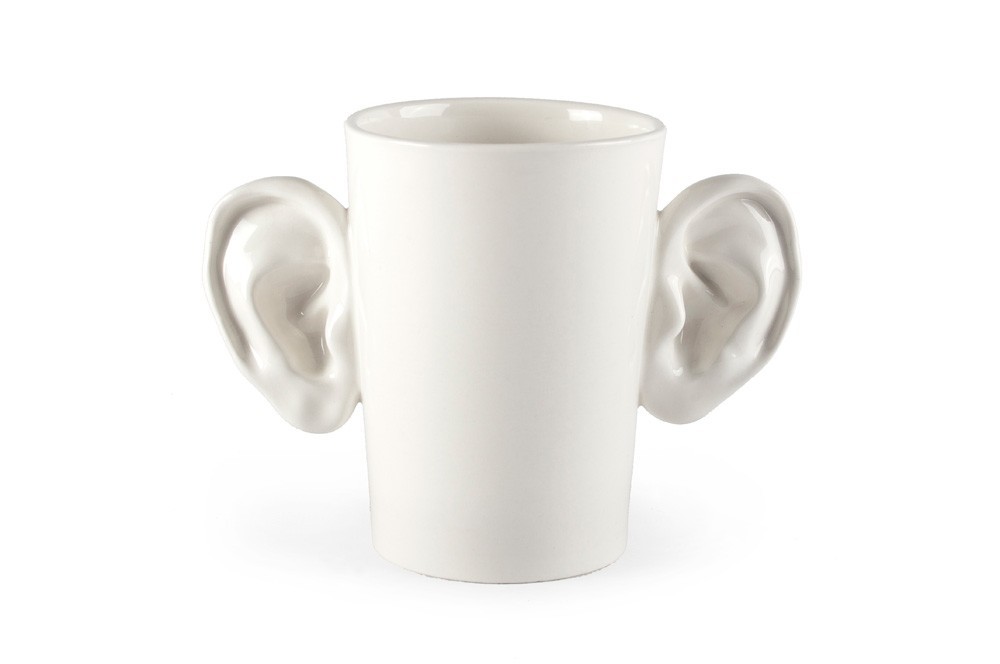 Porcelain，black and white，Ears，manual，