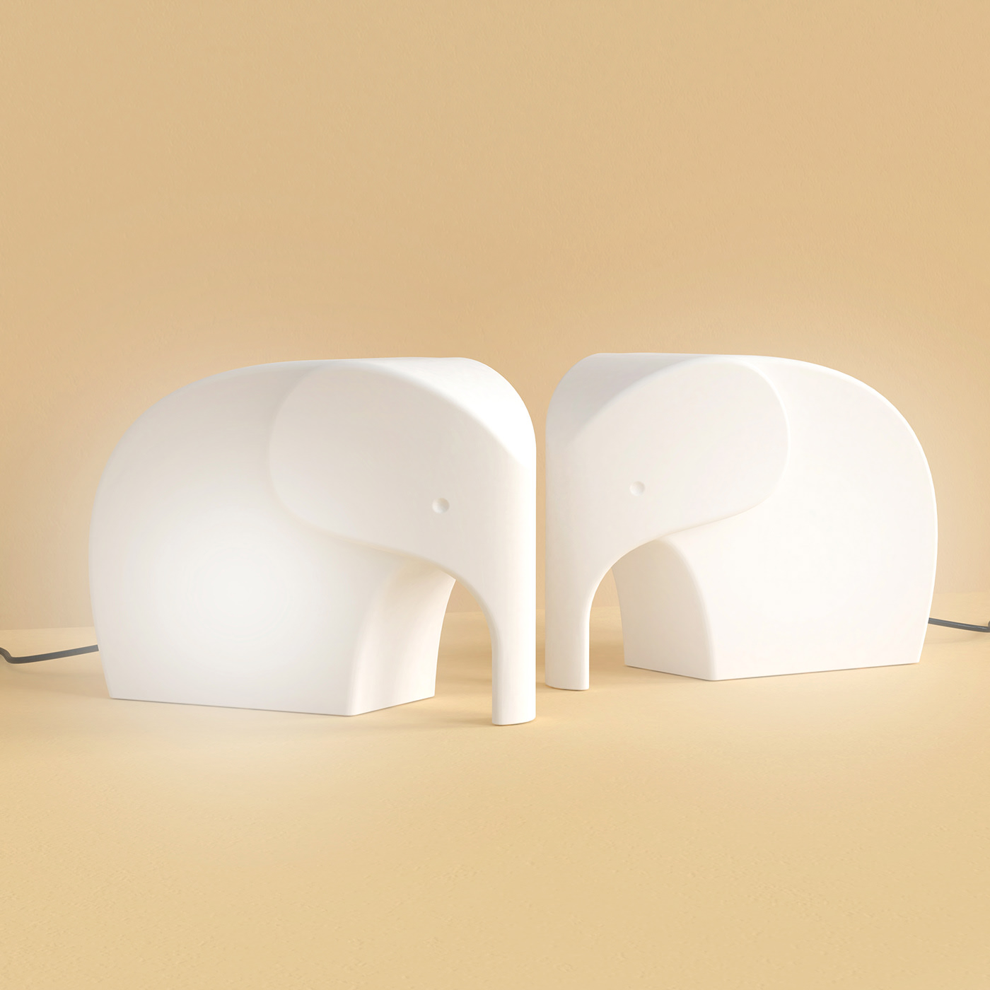 Desk lamp，light，3D printing，to work in an office，