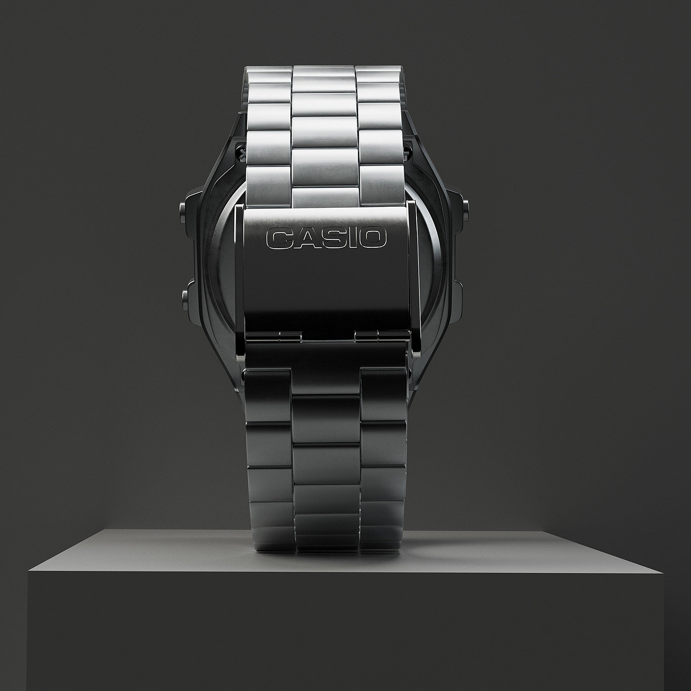 卡西欧，手表，建模，渲染，3d，