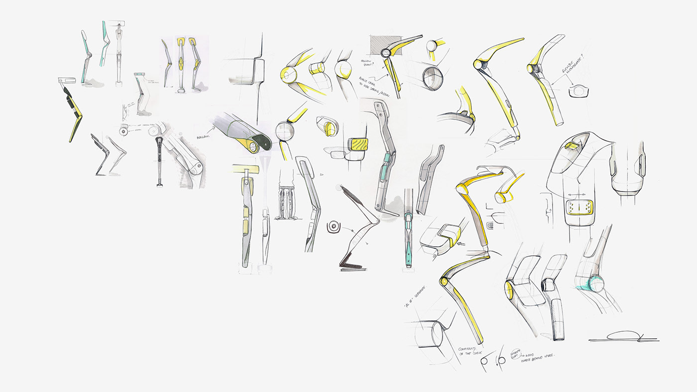 Wearable ，Ergonomics，worker，chair，