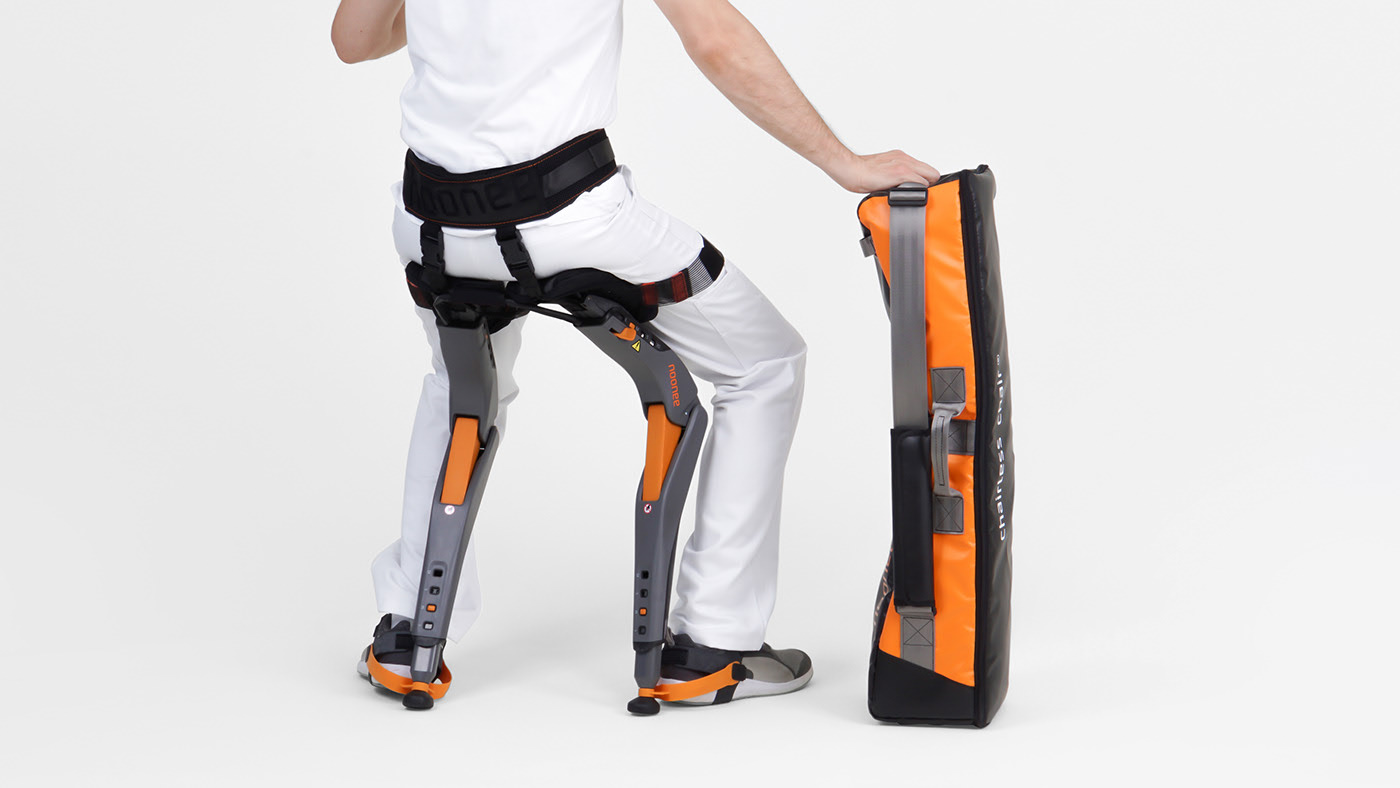 Wearable ，Ergonomics，worker，chair，