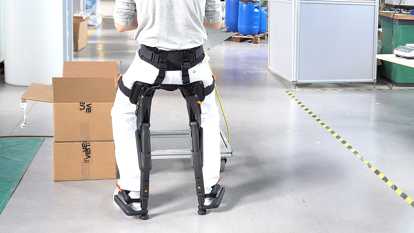 Wearable ，Ergonomics，worker，chair，