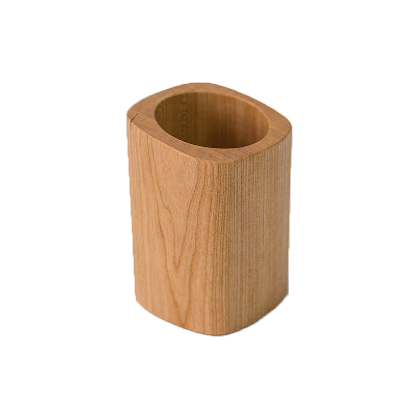 Black walnut，Solid wood imported from North America，manual，woodwork，Solid wood household products，original，Ranga woodwork，Creative pen holder，
