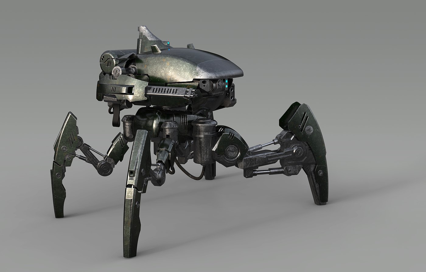 Realistic rendering，robot，