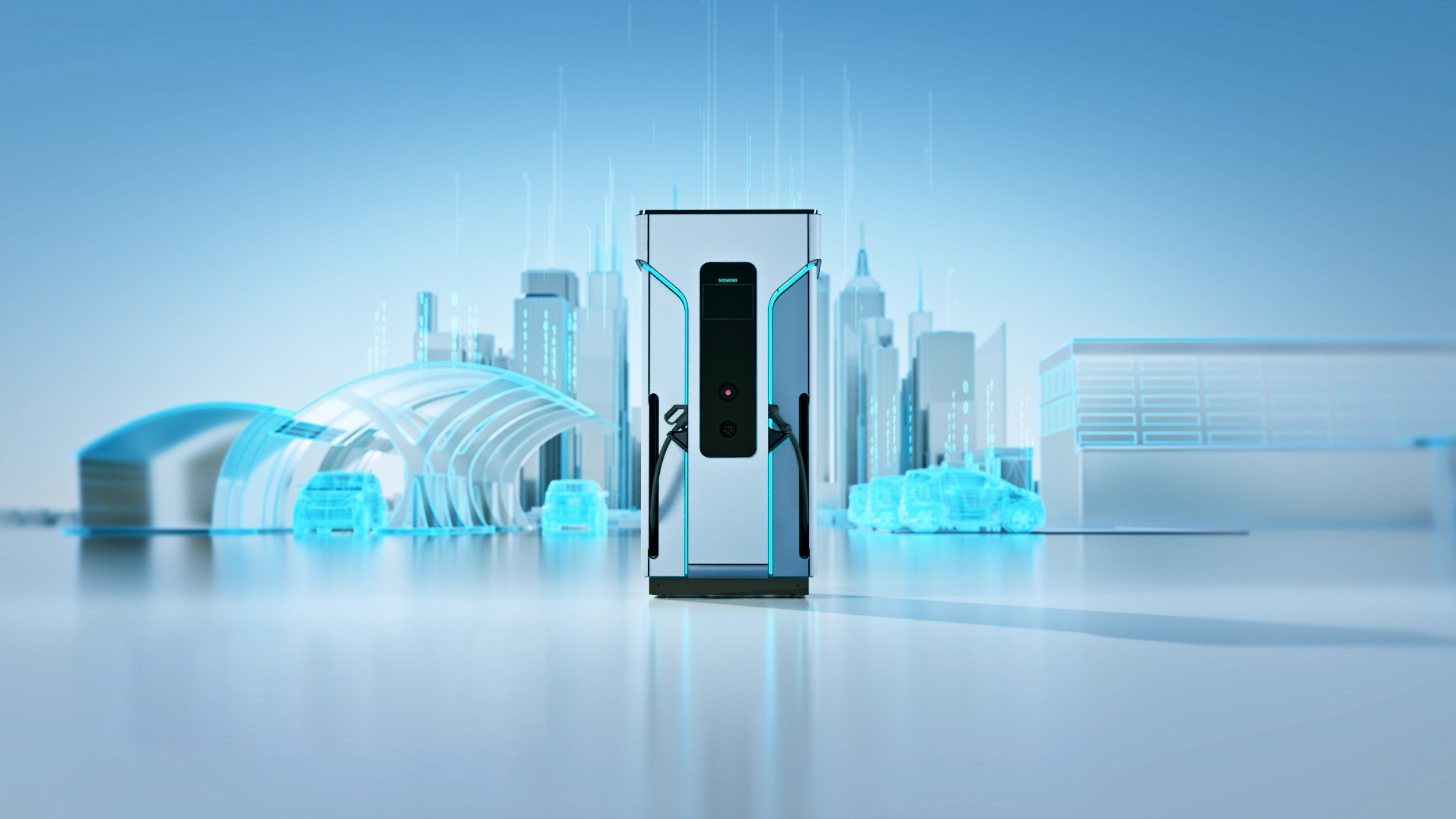 siemens，industrial design，electric vehicle，quick charger ，User experience，Siemens，Qisi design，TEAM Design，