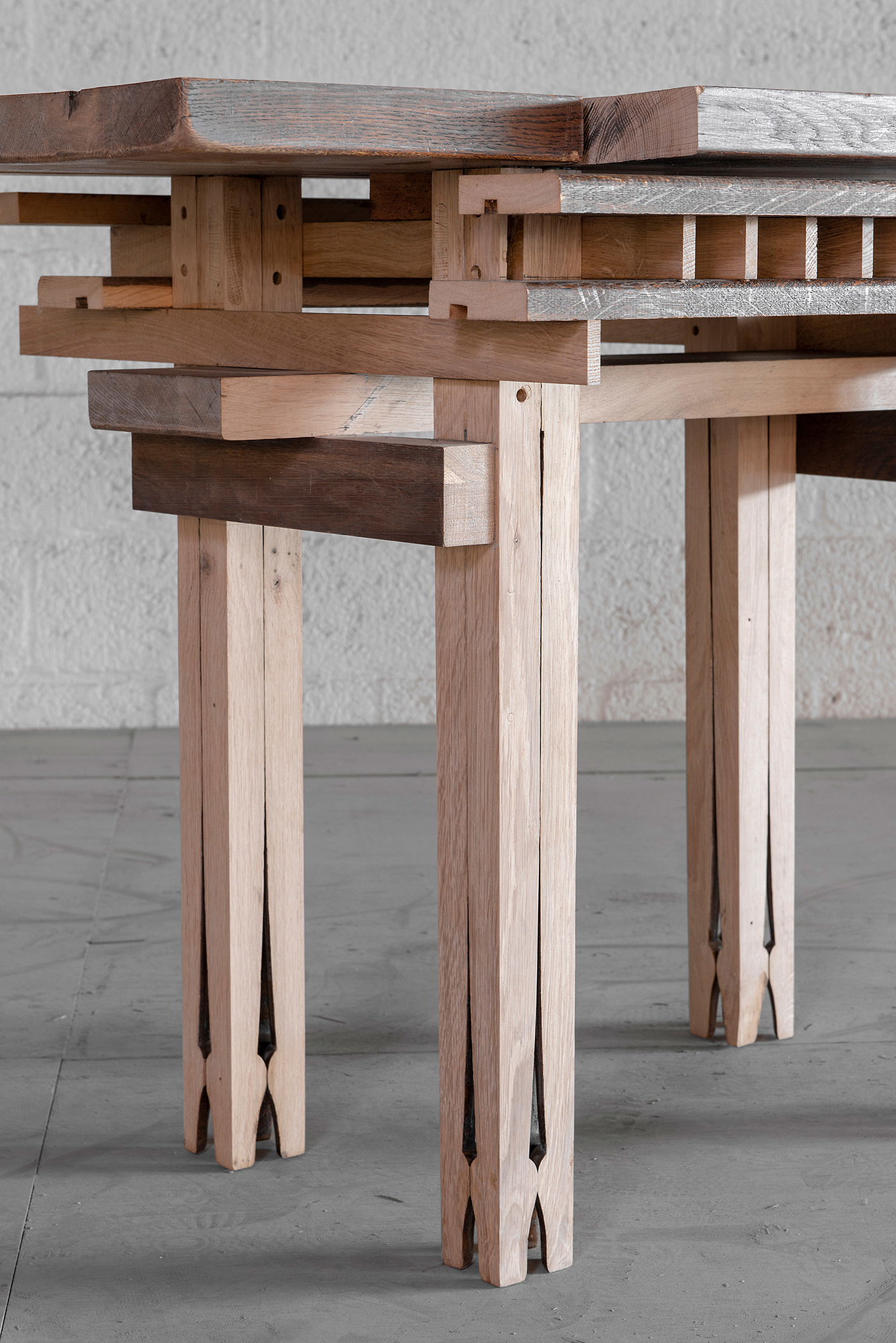 Michelin nahra，Sculpture chair，Lacquer wood table，furniture，Design Academy Eindhoven ，