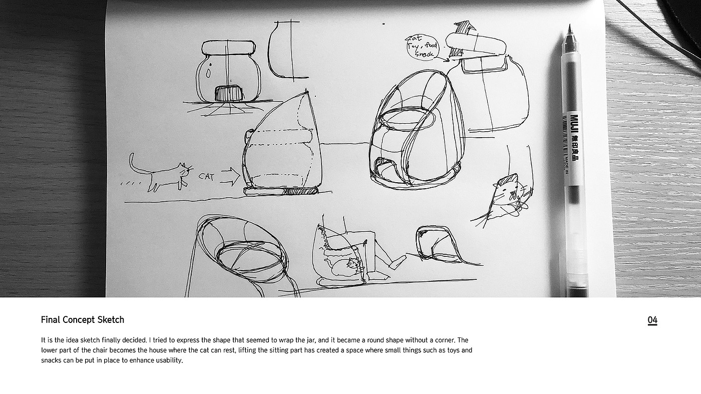 industrial design，furniture design ，chair，Chair with cat，Chair with cat，
