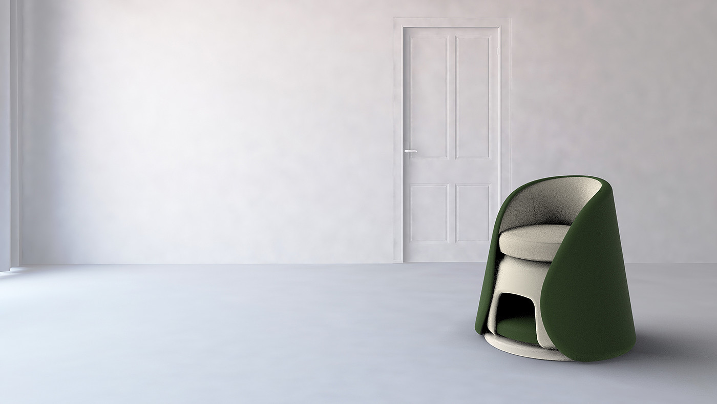industrial design，furniture design ，chair，Chair with cat，Chair with cat，