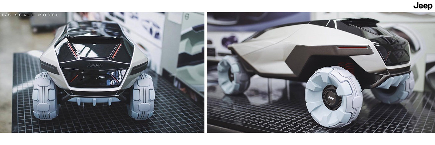Automobile design，conceptual design，Jeep supply，