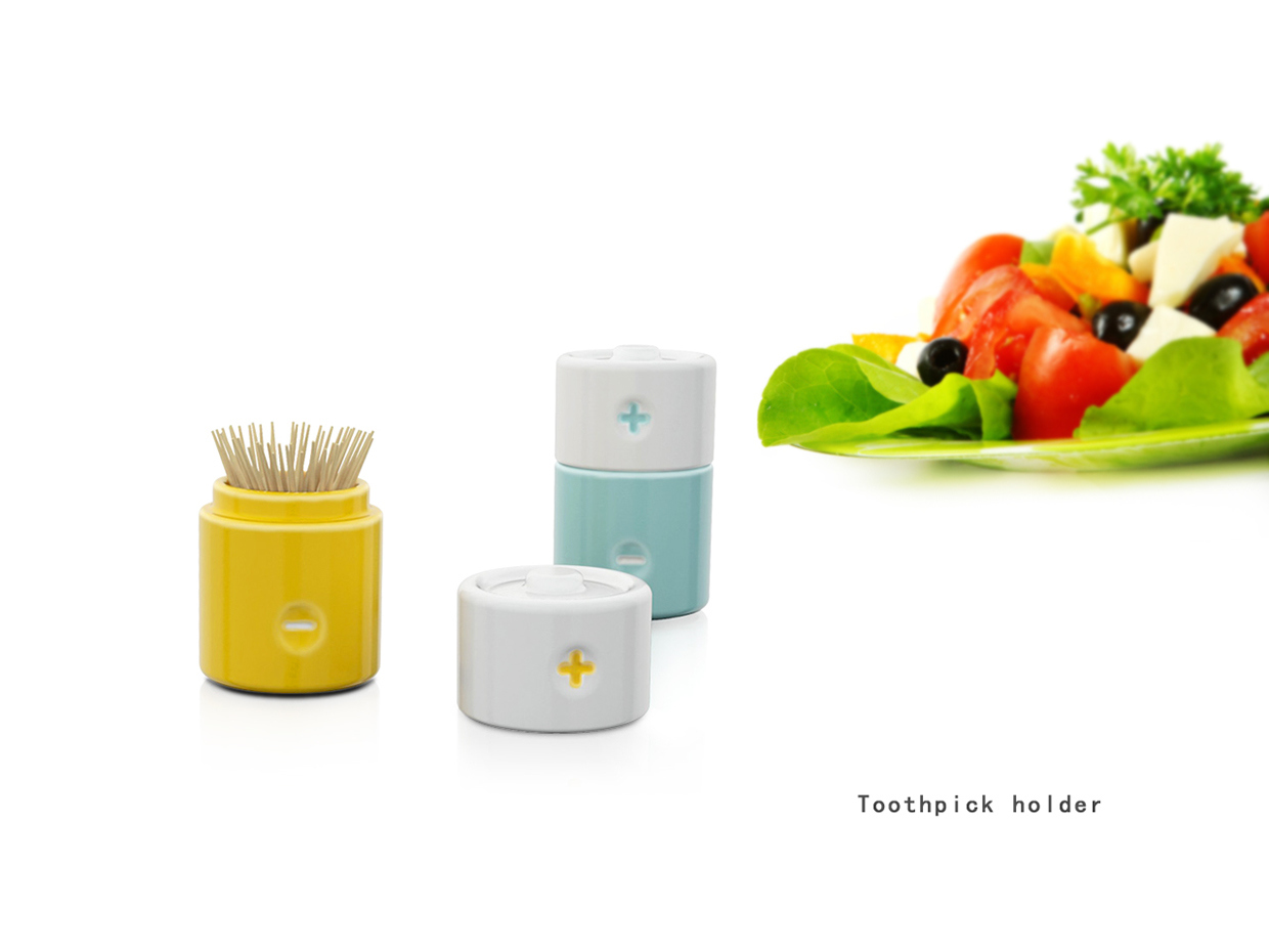 Toothpick box，Seasoning box，Kitchen supplies，ceramics，originality，